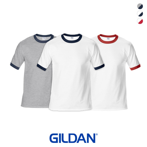 [GILDAN] 심플 라인 반팔 티셔츠