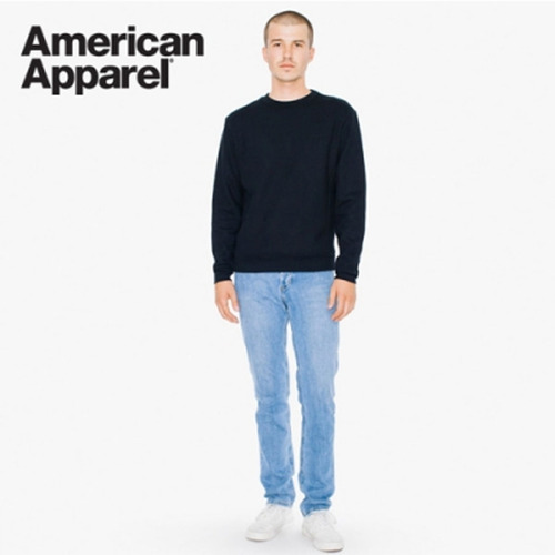 아메리칸어패럴 남녀공용 맨투맨 티셔츠 2color