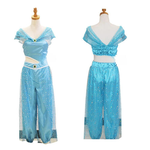 교복몰 애니메이션 공주 블루 드레스 코스프레 컨셉