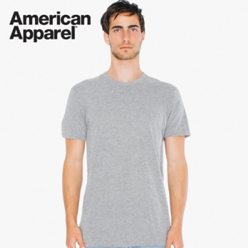 아메리칸어패럴 남녀공용 무지 반팔 티셔츠 8color