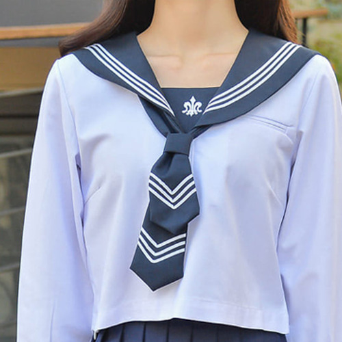 귀여운 기본 일본 리본 넥타이 교복 학생복